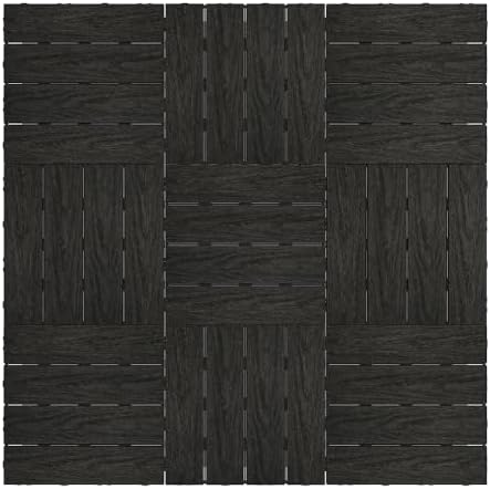 NewTechWood UltraShield Naturale 1 ft. x 1 ft. Composite Deck Tiles by NewTechWood