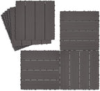 9 PCS Interlocking Deck Tiles by ATRARTTOREAL