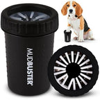 Dexas Medium Dog Paw Cleaner, Matte Black by Dexas