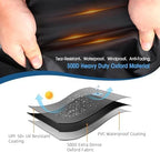 Outdoor Fire Pit Cover Rectangular Waterproof-32x24x20in - Image 3