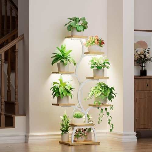 Plant Stand Indoor with Grow Light - Image 4