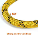 Taglory Rope Dog Leash for Medium Large Dogs, 6 FT Padded Handle - Image 3