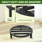 Large Plant Stand, 3 Pack 12 Inch Metal Pot Risers - Image 4