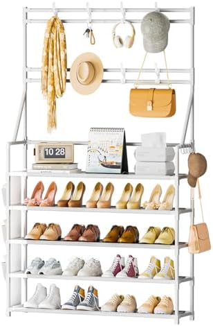 OYREL Shoe Rack 5 Tier Shoe Racks Organizer 20-25 Pairs by OYREL