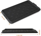 Rubber Boot Tray, Shoe Trays for Entryway, Versatile Boot Mat Tray - Image 3