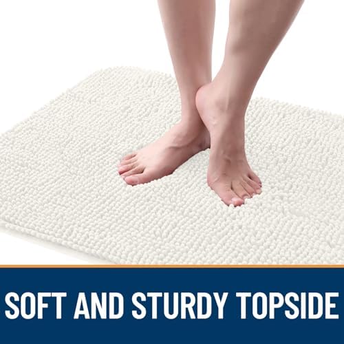 OLANLY Dog Door Mat for Muddy Paws 70x46, Super Absorbent Chenille Mud Mat - Image 4
