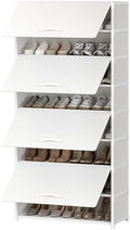 9 Tier Shoe Cabinet with Door, 36-Pair Storage by UNITSTAGE