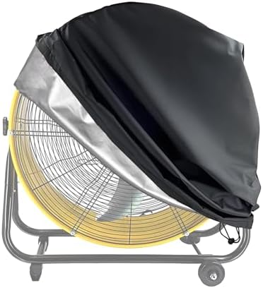 Industrial Fan Cover, 600D Oxford Heavy Duty Outdoor Fan Cover, Waterproof & by TIFILE