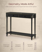 VASAGLE 39.3"Console Table, Narrow Entryway Sofa Table - Image 3
