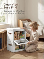 Homsorout Medium Fabric Storage Bins - Image 4