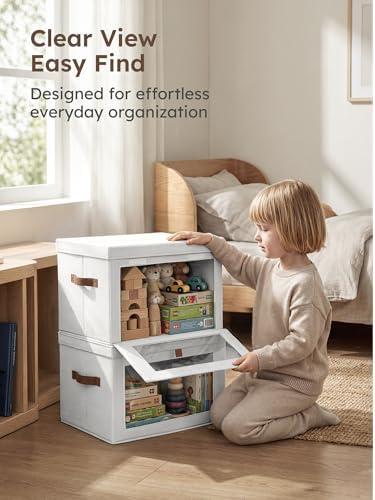 Homsorout Medium Fabric Storage Bins - Image 4