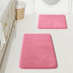 HUXMEYSON Bathroom Rugs Sets 2 Piece, Non-Slip & Quick Dry Bath Mat Set by HUXMEYSON