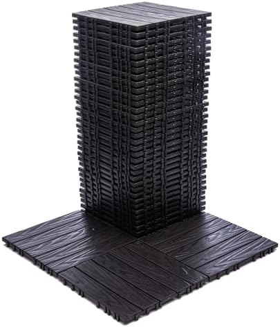 Interlocking Deck Tile – 68-Pack 11.42"x11.42" Plastic Flooring Tile, 61.60 - Image 7