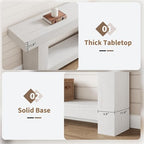 GarveeHome 63" Farmhouse 2-Tier Console Table - Image 5