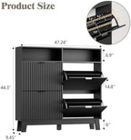 Shoe Cabinet Storage for Entryway - Image 2