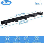 Coat Rack, Heavy Duty Stainless Steel 5 Tri Coat Hook Hanger, Wall Mounted Wall - Image 7