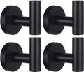 Kruodop Towel Hooks for Bathroom, 4 Packs Wall Mount Towel Holder, Stainless by Kruodop