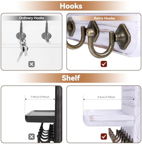 Key Holder for Wall, Mail Organizer Wall Mount - Image 5