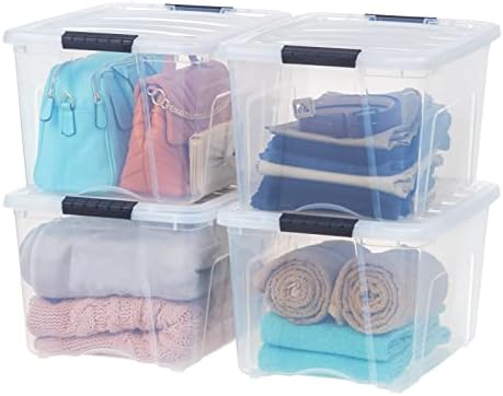 IRIS USA 6-Pack 40 Quart Storage Bins by IRISUSA