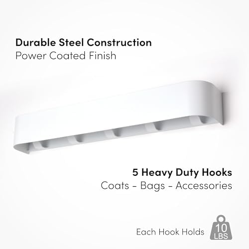 xympo Modern Wall-Mounted Coat Rack - Image 3