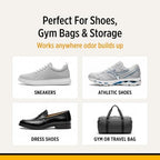 StinkERASERS Activated Charcoal Shoe Deodorizer Bags, 2 Pack - Image 5