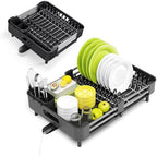 Urackify Extendable Stainless Dish Drying Rack - Image 5