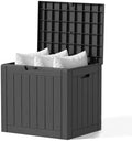 Outdoor Storage Box, 35 Gallon Waterproof Deck Box by GraceYourYard