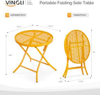 VINGLI Outdoor Folding Side Table - Image 3