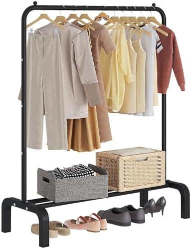 JIUYOTREE Garment Rack Clothing Clothes Rack by JIUYOTREE