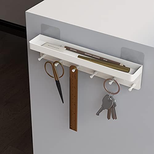 MKO Key Holder Wall Mount, Adhesive Key Hanger - Image 4