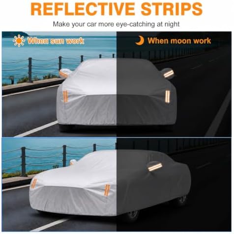 Car Cover Custom Fit for Chevy Camaro 2010-2026, Outdoor Waterproof All Weather - Image 7
