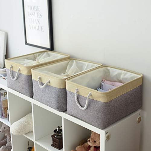TheWarmHome Storage Baskets for Organizing, Extra Large-3Pack, 17.7L×13.8W×9.8H - Image 4
