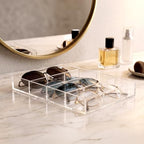 Amazing Abby - Soleil - 2-Pack Acrylic 4-Compartment Sunglass Organizer - Image 4
