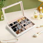 Frebeauty 8-Slot Sunglass Organizer, Sunglass Holder - Image 2