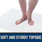 OLANLY Dog Door Mat for Muddy Paws 70x46, Extra Absorbent Chenille Mud Mat - Image 3