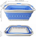 SAMMART 42L Collapsible Plastic Laundry Basket - Image 3