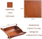Leather Jewelry Valet Tray for Women and Man - Image 2