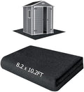 8.2x10.2FT Outdoor Storage Shed Floor Mat, Tent Carpet by RUNZEG