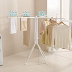 JOOM 4 Legs Clothes Drying Rack, Garment Rack Portable and Foldable Space - Image 2