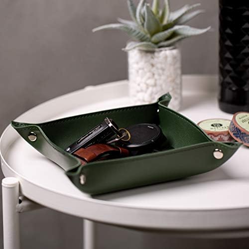 Leather Jewelry Valet Tray for Women and Man - Image 5