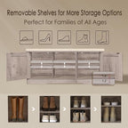 DINZI LVJ Shoe Storage Bench - Image 4