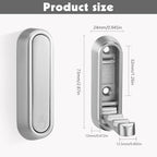 Foldable Wall Hook, 4 Pack, Screw Mounted, Heavy Duty Coat Hooks - Image 3