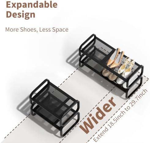 2 Tier Shoe Rack - Image 6