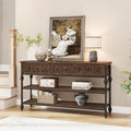 Garvee 52" Roman Column Console Table by Garvee