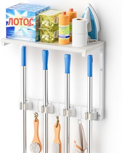 Olakee Broom Holder Wall Mount by Olakee