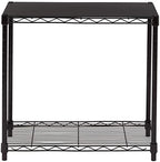Amazon Basics 2-Shelf Stackable Storage, 13.3" D x 23.2" W x 22.2" H - Image 2
