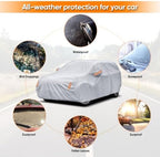SUV Car Cover All Weather Waterproof Fit - Image 4
