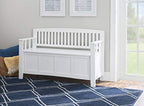 Cynthia White Storage Bench - Image 2