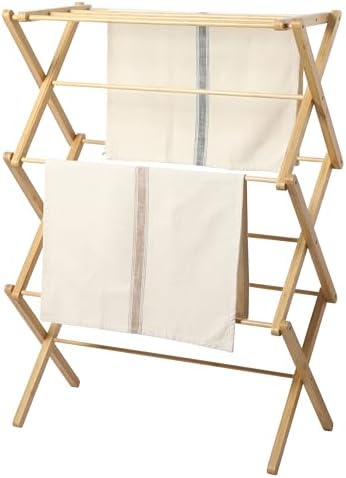 Gibson Home Riverrun Foldable Bamboo Drying Rack by GibsonHomewares