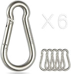sprookber Stainless Steel Spring Snap Hook Carabiner by Sprookber